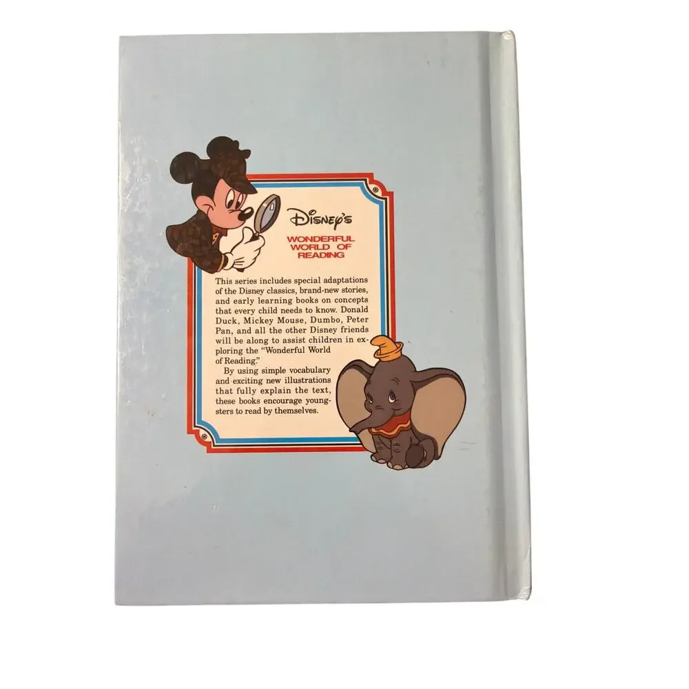 Disney's The Rescuers Down Under Wonderful World of Reading Hardcover Book VTG